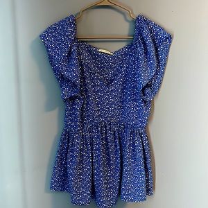 Staccato Floral Top size Small